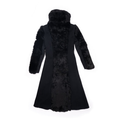 WILD FUR LONG COAT - laflammeparis